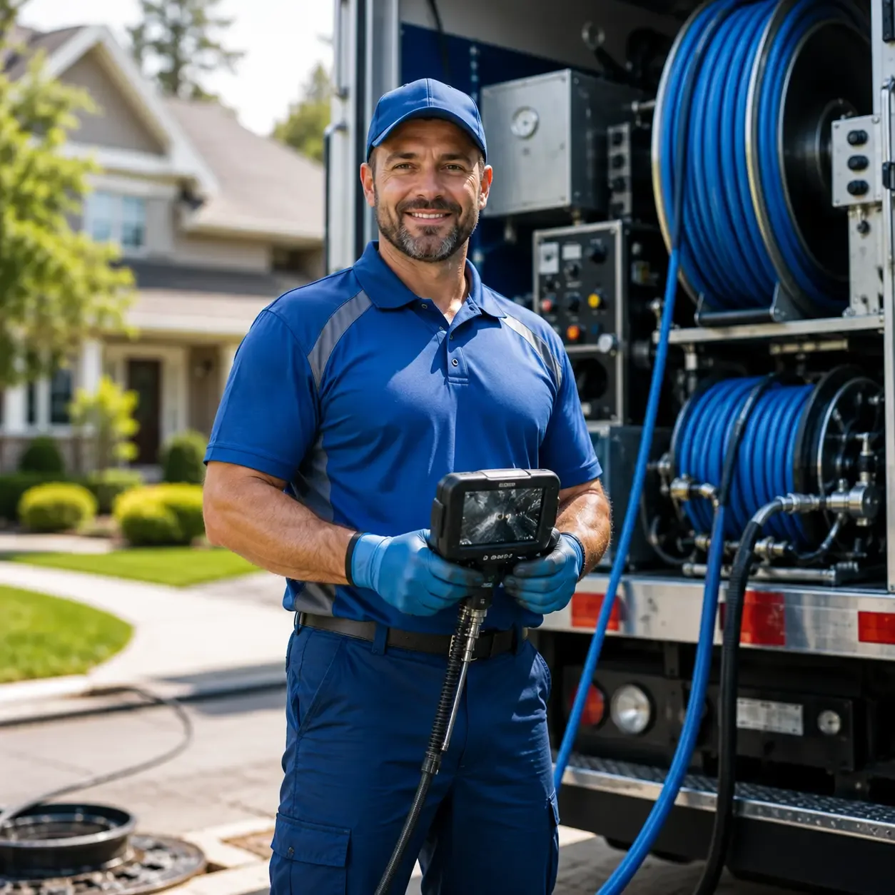 Local outdoor drain cleaning specialists in Weesatche, TX